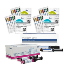 2025 Dental Brands Exclusive Kerr Package 2: K-Files/K-Flex 15-40 + Maxcem Elite Cement or Maxcem Elite Chroma Syringe Refill