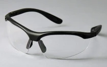 Palmero, Kool-Daddy Bifocal, Black Frame, Clear Lens,