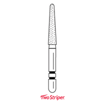 Premier, Two Striper Diamond Bur, 50/Pack, 767.9C, 2050455