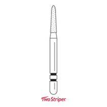 Two Striper Diamond 242.6 Flame Coarse 5/Pk