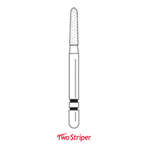 Two Striper Diamond 243.6 Flame Coarse 5/Pk