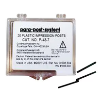 Coltene, ParaPost Plastic Impression Post (.040''/1.00mm), 10 pcs, P434