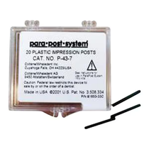 Coltene, ParaPost Plastic Impression Post (.070''/1.75mm), 10 pcs, P437