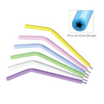 Pac-Dent, TruTip Air/Water Syringe Tips, Assorted with metal core, 1600/pack, 103-1600AST