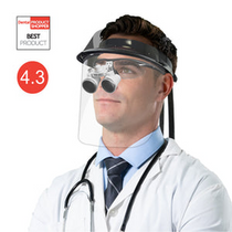 Pac-Dent, iVisor Loupe Visor and Shield Kit, 6 replacement small mini shields, V017