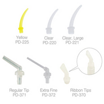 Pac-Dent, Intra-oral, clear tips, regular, 100/pack, PD-220