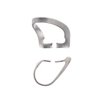 Hu-Friedy, Rubber Dam Clamp, #106R, Satin Steel, RDCM106R