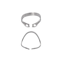 Hu-Friedy, Rubber Dam Clamp, #B4, Satin Steel, RDCMB4