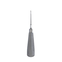 Hu-Friedy, Slim Luxating Elevator 2MM, Short Curved, ELSLIM2CS
