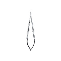 Hu-Friedy, Microsurgical Curved Castro Needle Holder, Diamond Dusted, 18 cm (7"), NHDCPVN