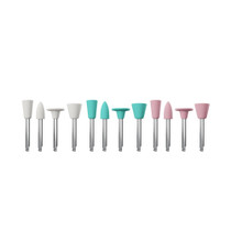 Coltene, KENDA C.G.I. Polishers for Composites, Compomers and Glass-Ionomers, Assortment, RA, 12pcs, 900.ASS.012