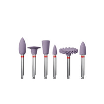 Coltene, KENDA Nobilis Diamond Polishers for Composite and Ceramic, Assortment, RA, 6pcs, 0300.006