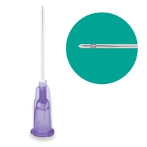 Probevac Irrigator Needle Tips, Max-i-Probe-Style, Closed-End, 30 Ga, Purple, 100/Pack