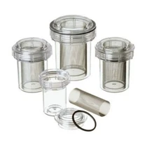 Evac-U-Trap Central Vacuum Filter, Model 2350, 3-1/2" x 4-3/8", 8/Box