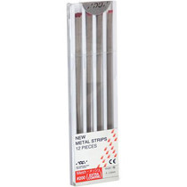 Metal Strips - Extra Coarse (No. 200 Mesh - 140 Micron), Red, 12/Pkg Metal Strips - Extra Coarse (No. 200 Mesh - 140 Micron), Red, 12/Pkg