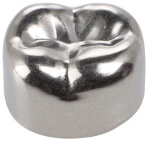 3M Unitek Stainless Steel Permanent Molar Crowns,Second Permanent Molar, 5 Crowns
