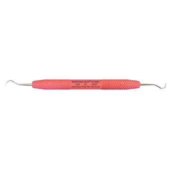 PDT R138R Cruise Line Montana Jack Double End Scaler – Yellow Rigid Handle