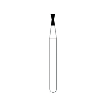 NTI Diamonds Inverted Cone With Collar, 806-010 Coarse 5/Pk