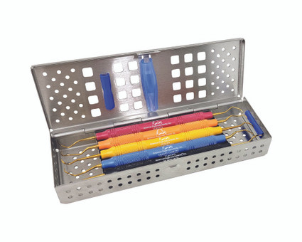 Prophylaxis Instrument Set Size #1 Stainless Steel / Titanium Nitride Kt(AEID1110XP)