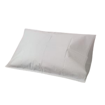 PillowCase 21 in x 30 in Tissue / Poly White Disposable 100/Case