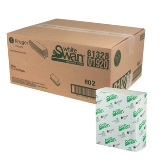 Multifold Tower, White, 12 x 334 Sheets Multifold Tower, White, 12 x 334 Sheets