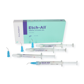 Etch-All Dental Etching Gel, 10% Phosphoric Acid Kit, 4 x 1.2mL