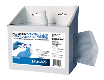 Palmero, Lens Cleaning Station (spray and 600 dry wipes), 3535