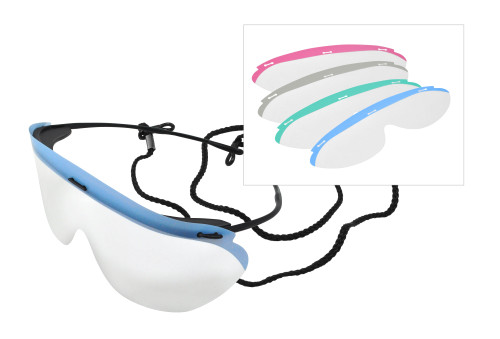 Palmero, Dynamic Disposables Safety Eyewear, Office Pack (10 frames, 20 lens & 1 cord), 3900