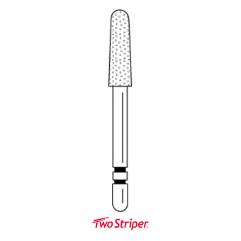 Premier, Two Striper Diamond Bur, 50/Pack, 790.8C, 2050471