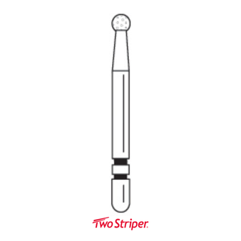 Two Striper Diamond L120 Round 5/Pk