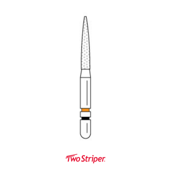 Premier, Two Striper Ztech Diamond Bur Friction Grip, 260.8ZF, 5/Pack, 2015660