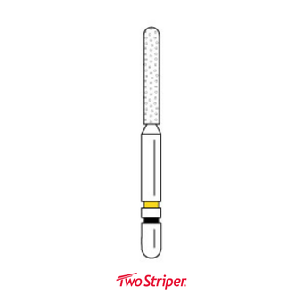 Premier, Two Striper Ztech Diamond Bur Friction Grip, 550.8ZX, 3/Pack, 2013683