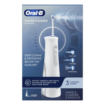 Procter & Gamble, Oral-B Water Flosser Advanced, 3/Case, 80358682