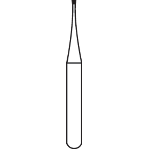 Alpen Carbide Bur 33 1/2-204-0.70-0.70 Inverted Cone, 10 pcs