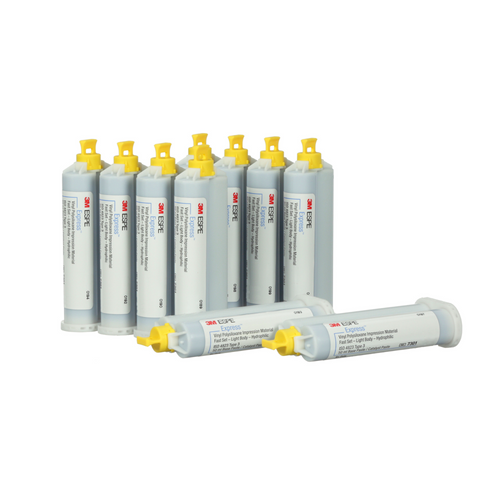 3M Express VPS Impression Material Light Body Fast Set Bulk Pack, 7301T