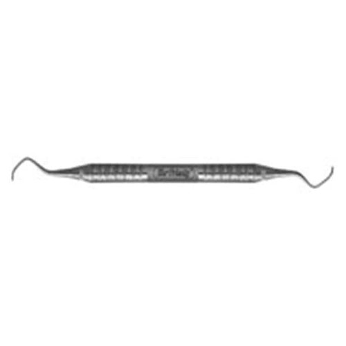 Curette Loma Linda Double End #6 Satin Steel Immunity Steel  (SLL10/116)