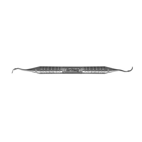 Sickle Scaler Double End #6 Satin Steel Immunity Steel  (S2046)