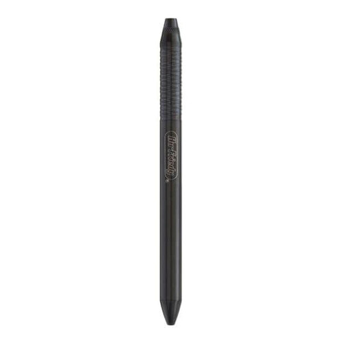Black Line Cone Socket Mirror Handle Satin Steel  (MH6B)