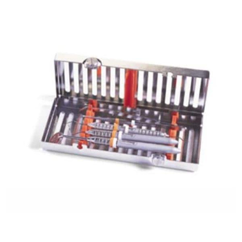 IMS Signature Series Instrument Cassette Stainless Steel Black 5 Instruments  (IM6057)