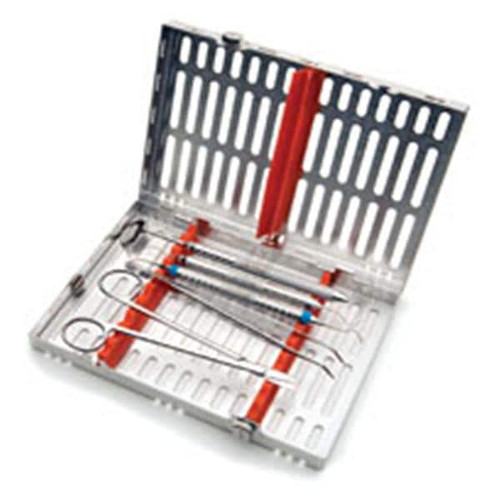 IMS Suture Cassette Stainless Steel Orange 10 Instruments  (IMSUTURE)