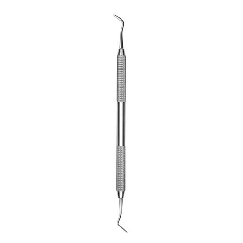 Carver Hollenback Double End #6 Satin Steel  (CVHL3S6)