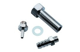3/8" Compression Tube x 10-32 Female