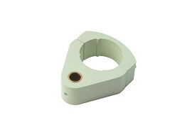 Post Mount, 2", Gray