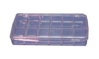 Storage Box, Plastic, 18 Compartment