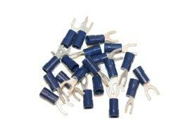 Wire Connector, #10 Spade, Insulated, 16-14 AWG; Pkg of 20