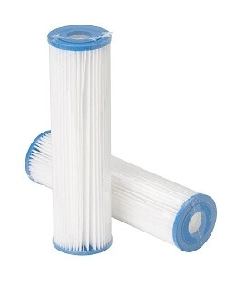 Water Filter Element, 2 1/2" x 10", 20 Micron, 3/4" Housing; Pkg of 2