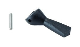 Toggle Only, Detented w/Pin, Black