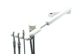 Telescoping Arm Assistants Instrum. Premium 3 Position Precision Comfort (Syr, HVE, SE) Anodized