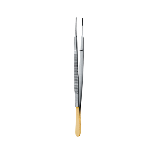 Gerald Dressing Forcep, Tungsten Carbide, 18CM
