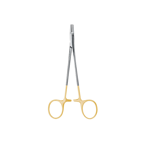 HMT Thin Jaw Needle Holder, 15CM, Tungsten Carbide (4-0,5-0,6-0)